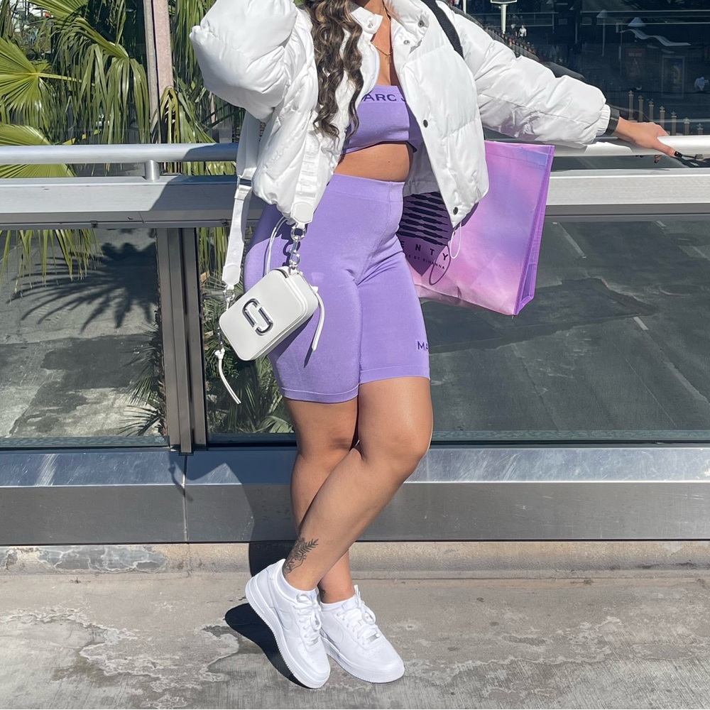 Marc Jacob’s Purple Short Set - Picture 2 of 7